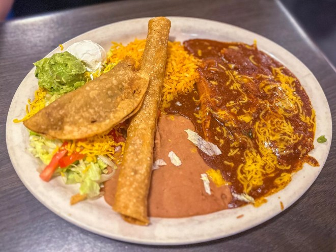 Blanca's plate at Casa Navarro