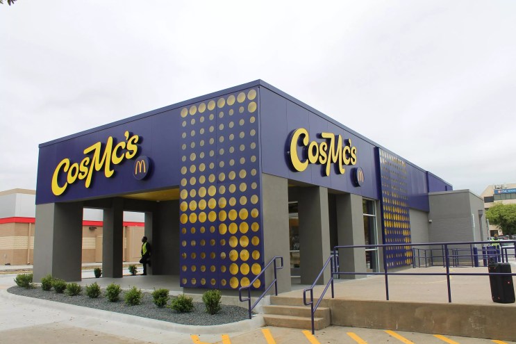 Cosmc's in Dallas storefront