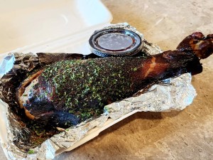 Granny's smoked turkey leg