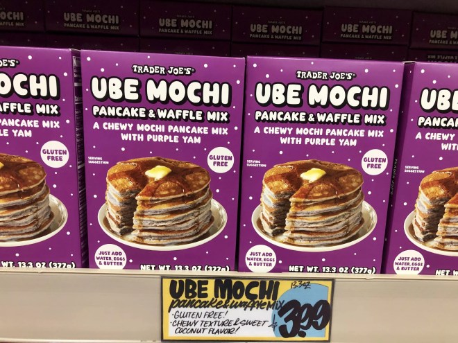 ube flavored pancake mix