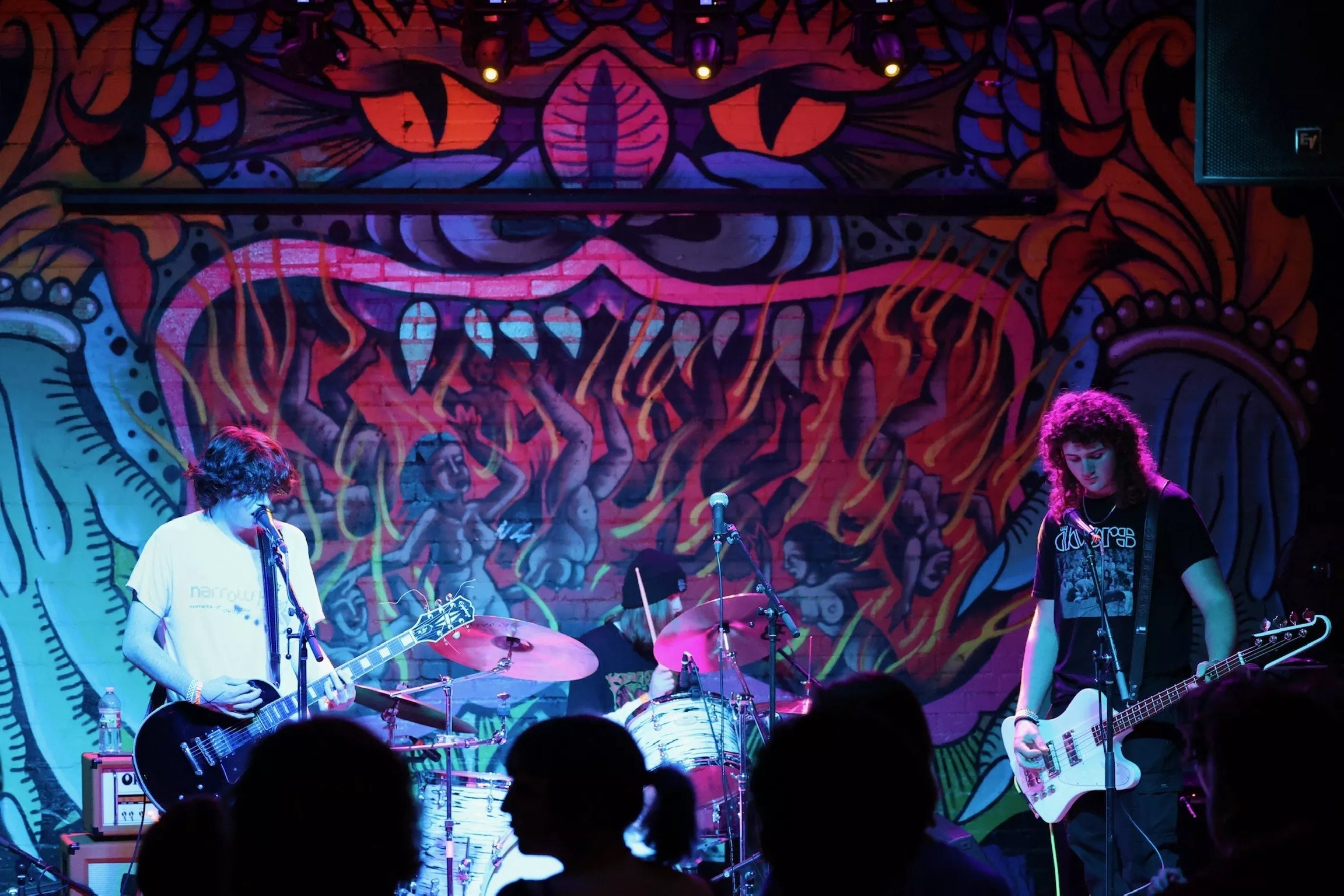 Death By Monkey look grunge, but play shoegaze in Dalla