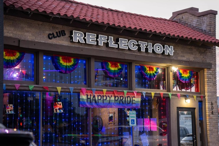 Club Reflection in Fort Worth exterior