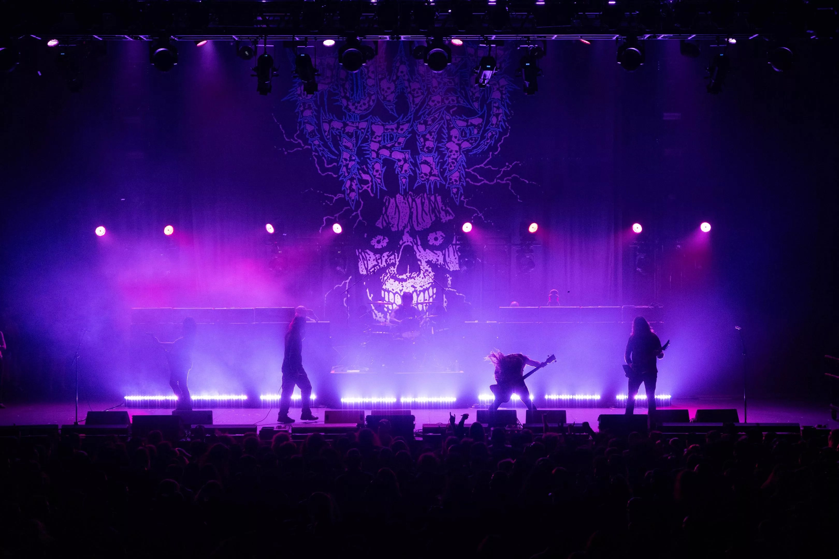 Dallas band Power Trip onstage.