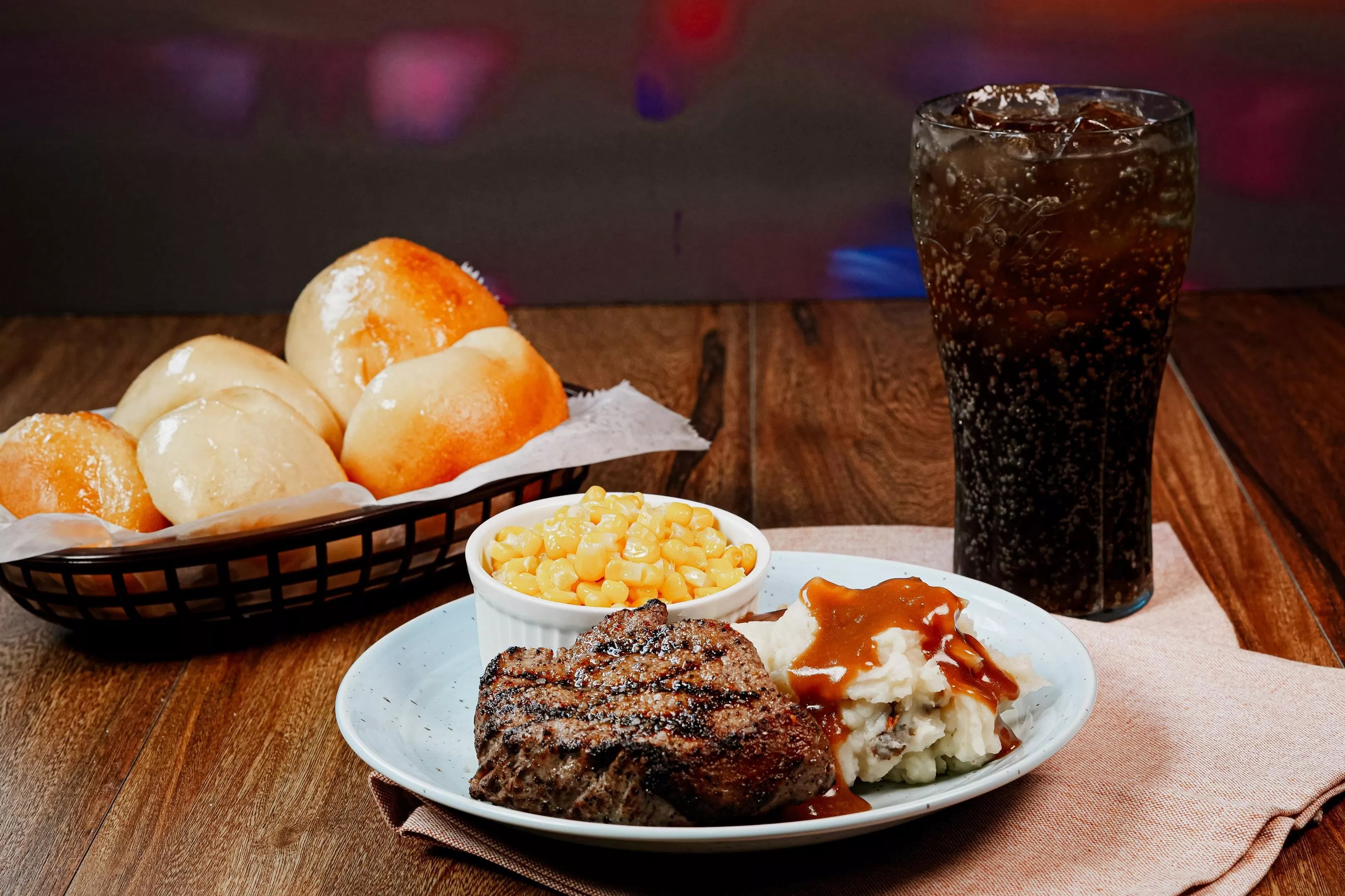 steak break at logans