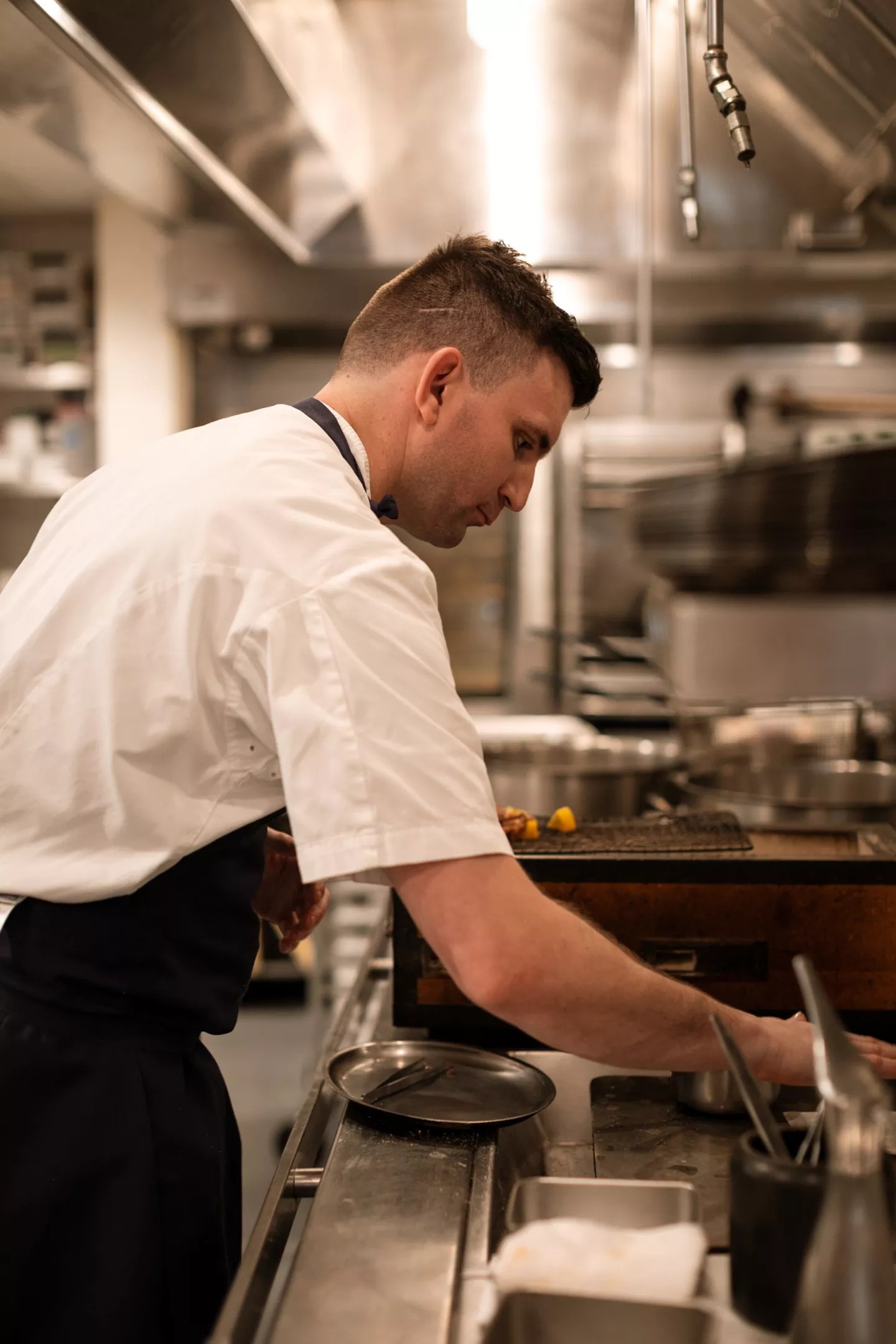 executive chef RJ Yoakum at Georgie
