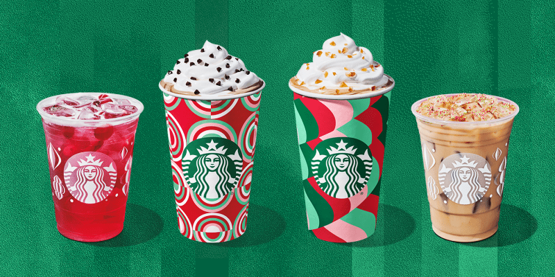 starbucks holiday cups