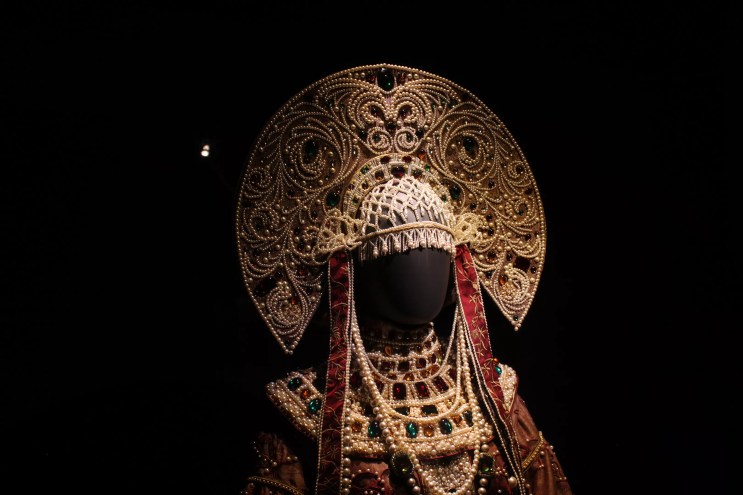 Heroes & Villains: The Art of the Disney Costume on display at Arlington Museum of Art.