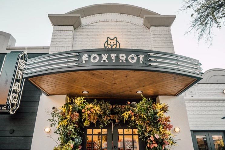 the exterior of foxtrot in dallas