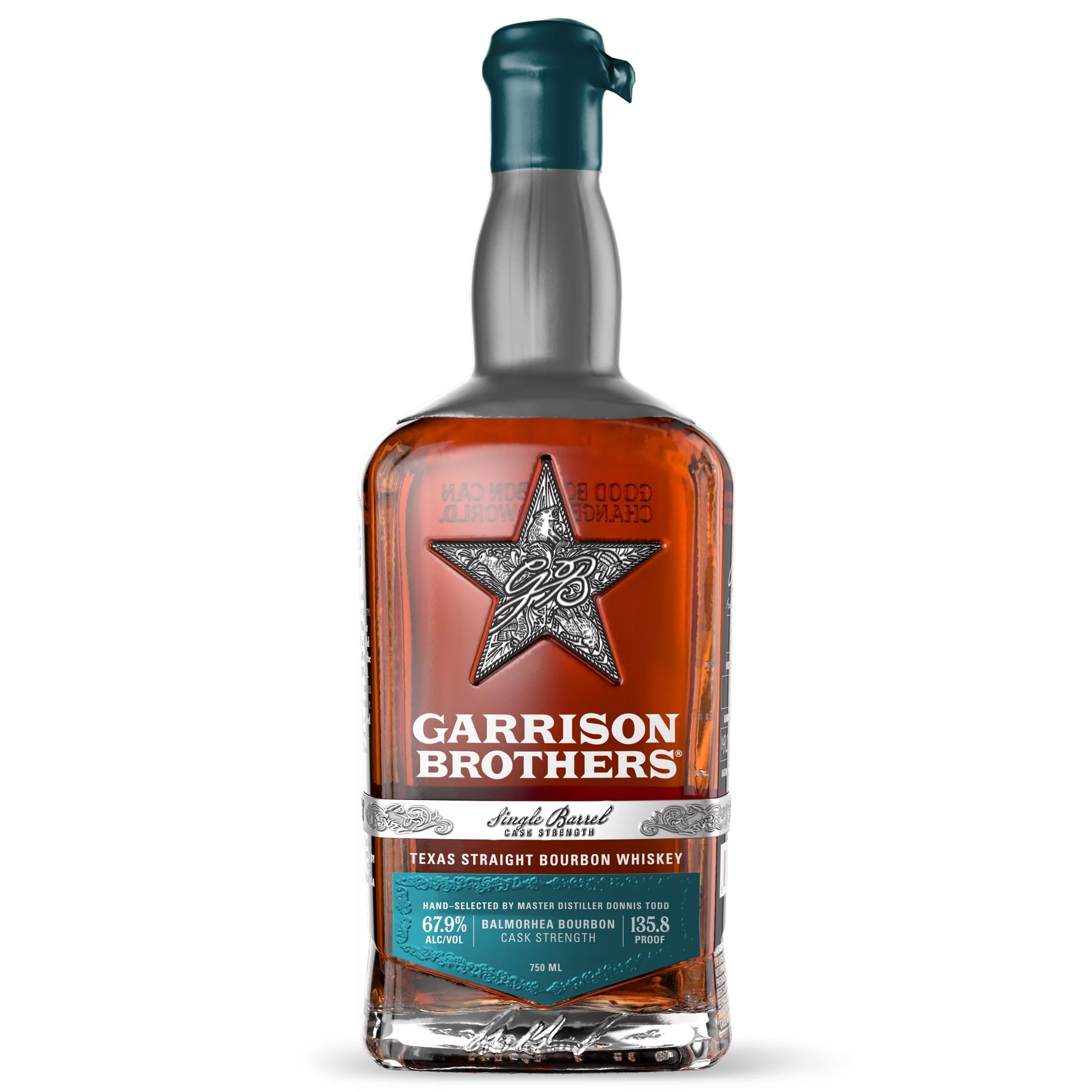 a bottle of Garrison Brothers bourbon