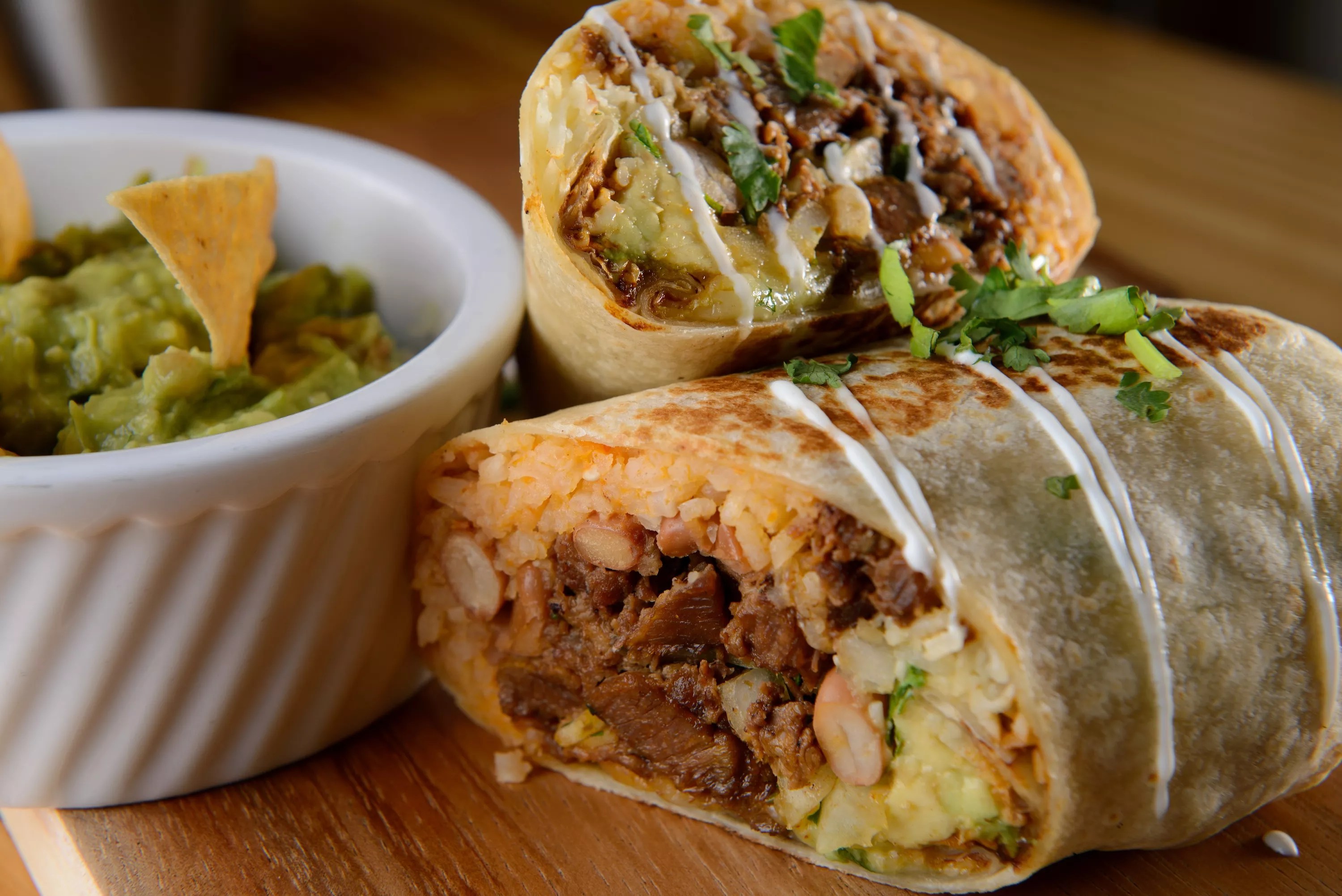 Del Sur Tacos burrito