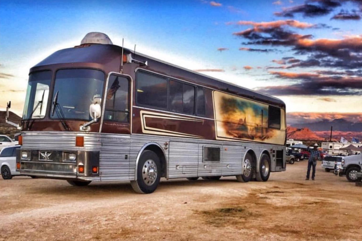 Picture of bus parked