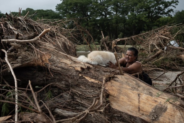 Texas flood damage