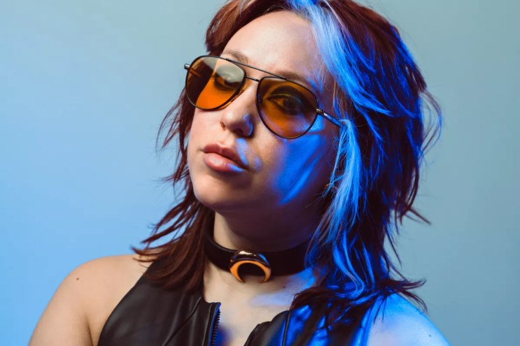 Woman posing for a picture