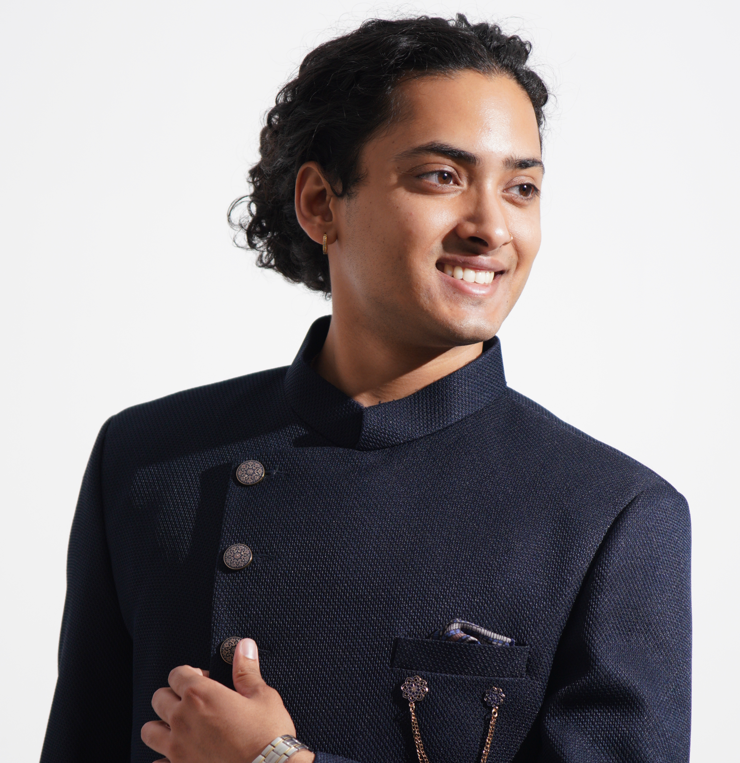 Man posing for a photo