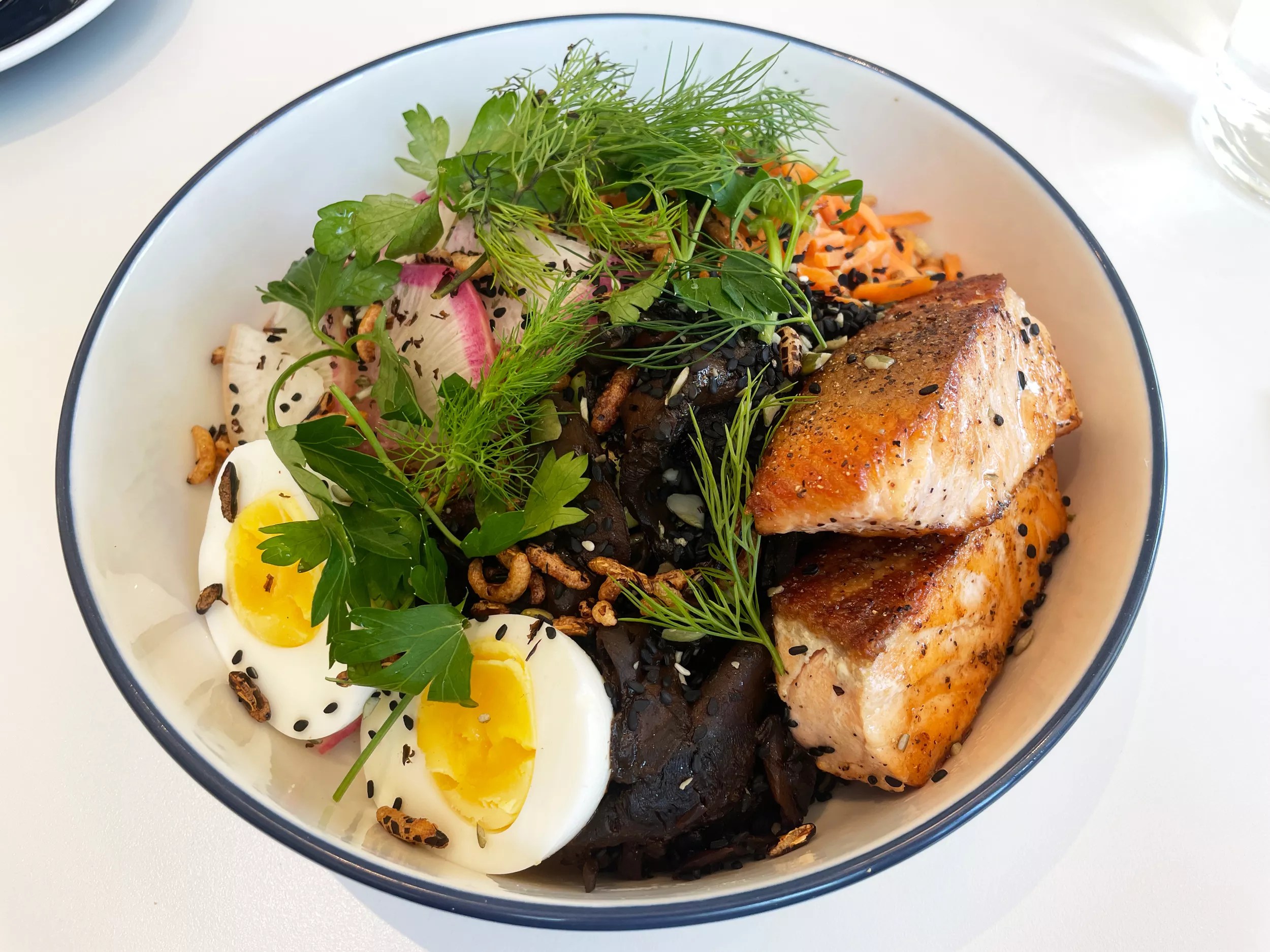Soba noodle bowl at Two Hands