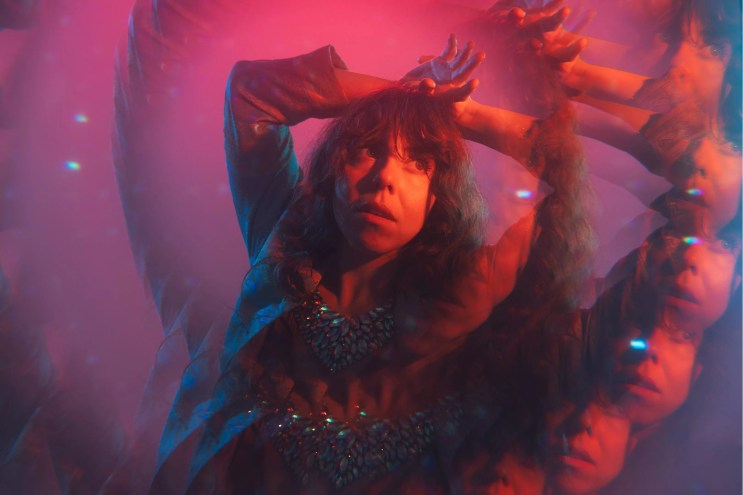 Woman posing for a picture