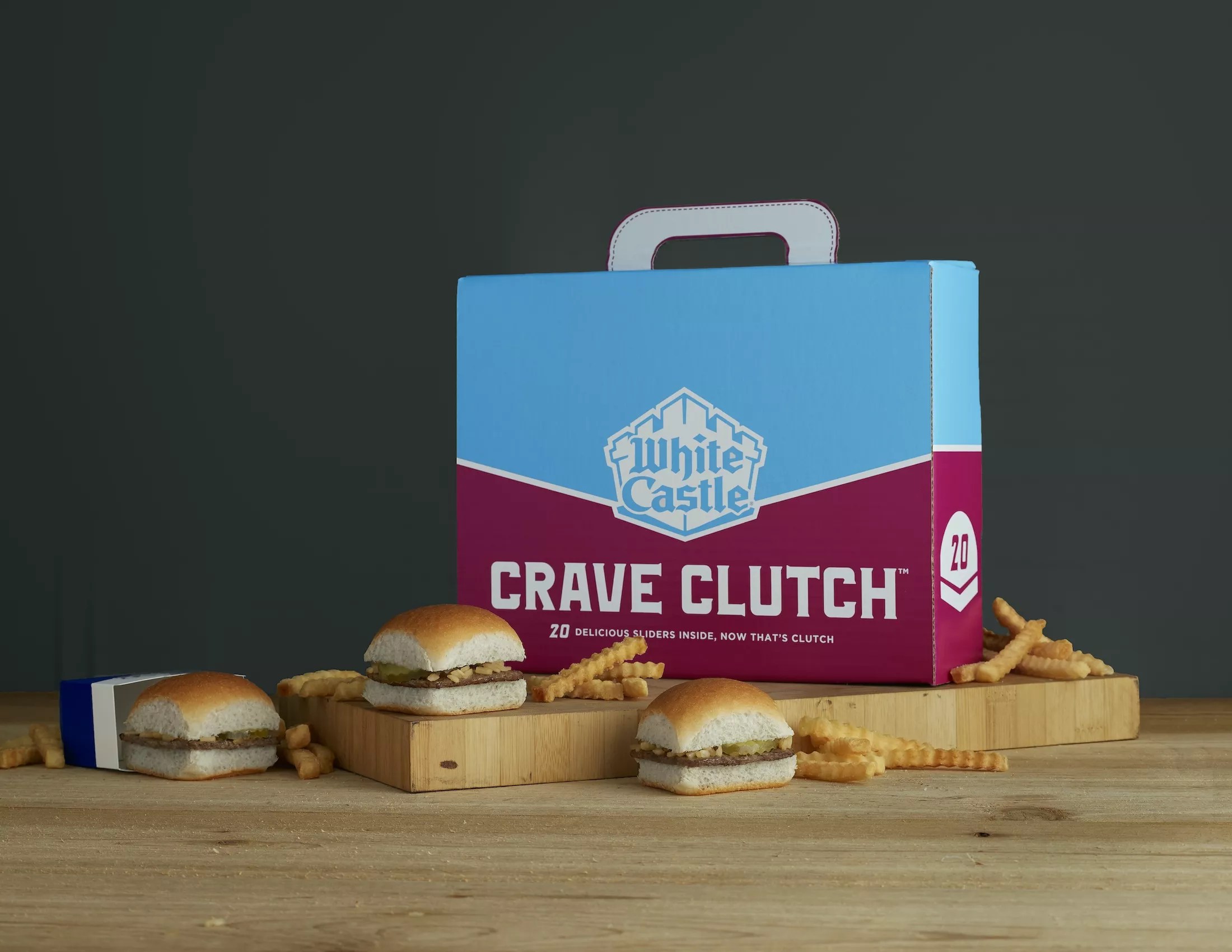 white castle clutch