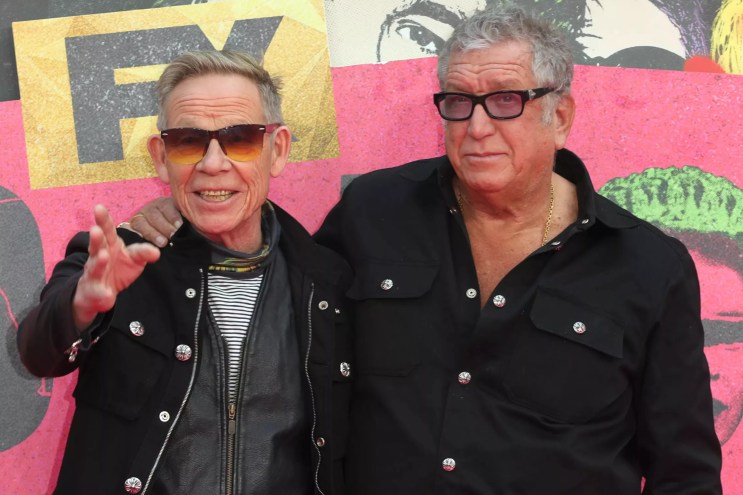 Band members posing for a photo